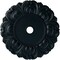 Ekena Millwork Angel Ceiling Medallion (Fits Canopies up to 15 3/4"), 32 1/4"OD x 3 5/8"ID x 1 1/8"P, Night Shade CM32ANNSF - alternate 1